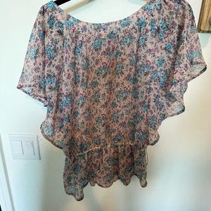 F.A.N.G floral shirt size M